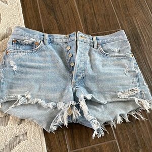 Agolde Parker shorts size 28
